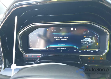 2022 Chevrolet Silverado 1500 4Wd Short Bed Ltz z USA, uszkodzony, nr VIN 1GCUDGET8NZ609504